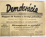 Demokrácia napilap 1945 november 4. 4 évf  30 szám