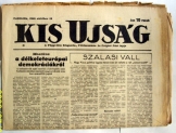 Kis ujság napilap FKGP pártlapja 1945. november 17