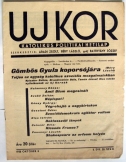 Ujkor  hetilap  1936 október 5. 2. évf. 20. szám 