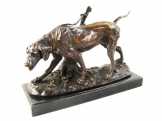 bronz kutya YY-36