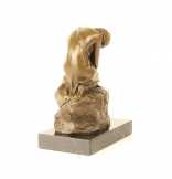 bronz szobor álmodó nő TM-24