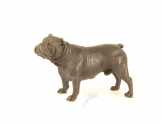 bronz szobor angol buldog SL-95