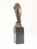 bronz szobor art-deco bagoly FA-82