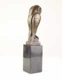 bronz szobor art-deco bagoly FA-82