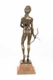 bronz szobor diana JK-51