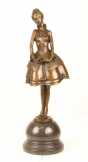 bronz szobor egyszerűség KF-25
