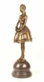bronz szobor egyszerűség KF-25