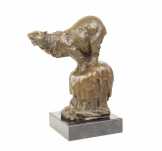 bronz szobor jegesmedve UP-14