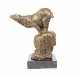 bronz szobor jegesmedve UP-14