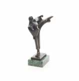 bronz szobor karate harcsos FA-92