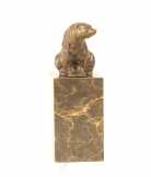 bronz szobor medve SL-5