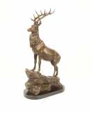 bronz szobor nagy szarvas YY-79