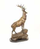bronz szobor nagy szarvas YY-79