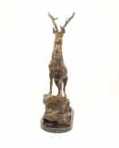bronz szobor nagy szarvas YY-79