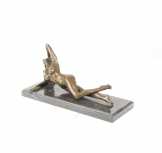 bronz szobor nő FA-83
