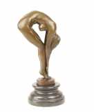 bronz szobor nő KF-99