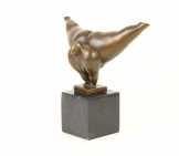 bronz szobor nő modern KF-36