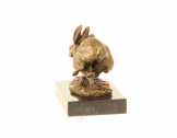 bronz szobor nyulak DSSL-40