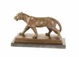 bronz szobor oroszlán BR-119