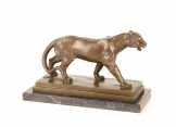 bronz szobor oroszlán BR-119