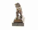 bronz szobor oroszlán DSBR-206