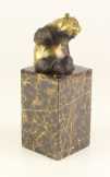 bronz szobor panda FA-62