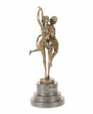 bronz szobor táncos nők BJ-36