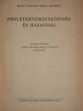 Marx-Engels-Lenin-Sztálin: Proletárnemzetköziség 