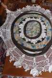Oriási ovális különleges antik abrosz Oriási ovális különleges antik abrosz