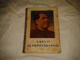 Kínai népköztársaság könyv (1950) Szikra kiadó
