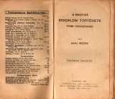 Gaál Mózes: A magyar irodalom története
