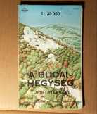 A Budai-hegység Turistatérképe (1988) 5.kiadás