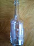 Erényi Diana sósborszeszes üveg 1900-as évek eleje