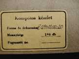 Retro-Salgótarjáni kompótos készlet