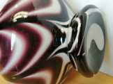 Vetreria Barbieri Opaline Firenze füles váza 1970